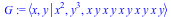 GroupTheory:-FPGroup([x, y], {[x, x], [y, y, y], [x, y, x, y, x, y, x, y, x, y]})