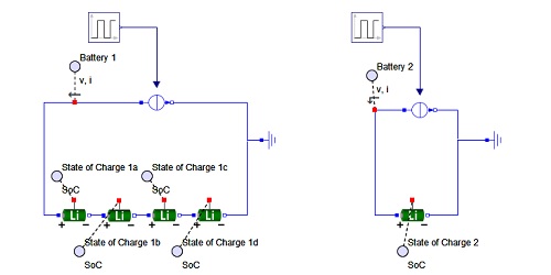 MapleSim Model Gallery: Lithium-ion battery pack