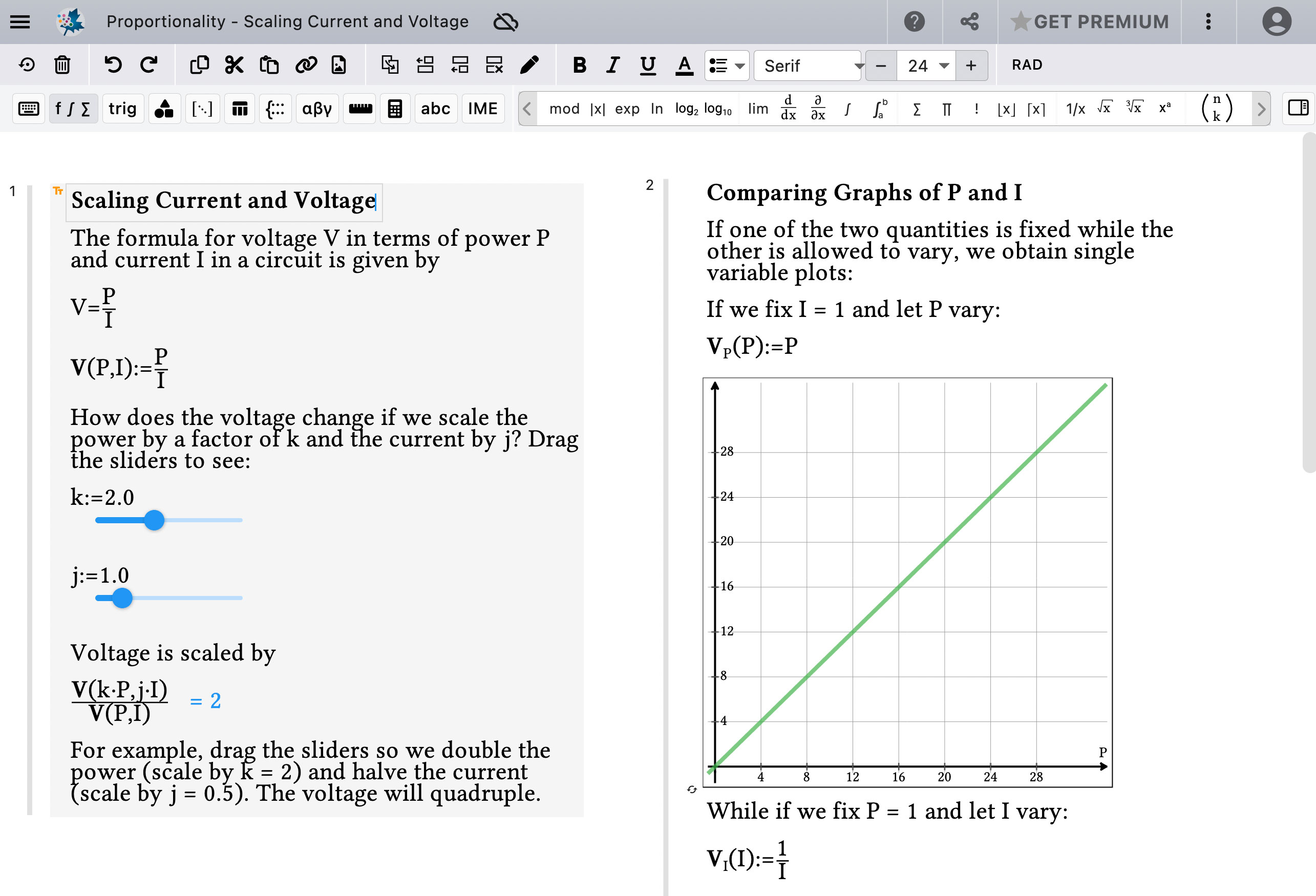 physics example