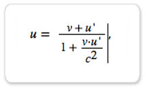 Relativistic Addition of Velocities