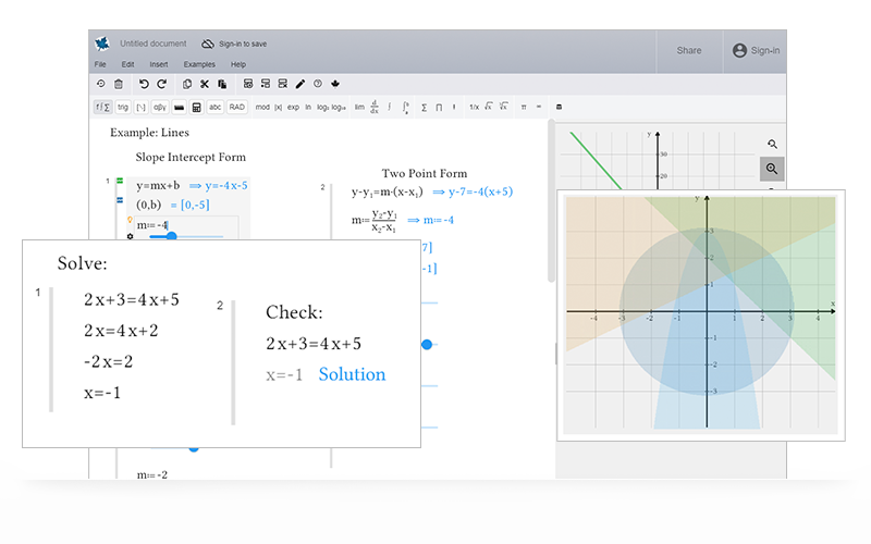 Maple Calculator Screenshot