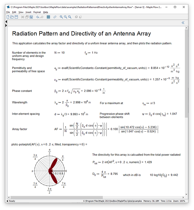 project calculations